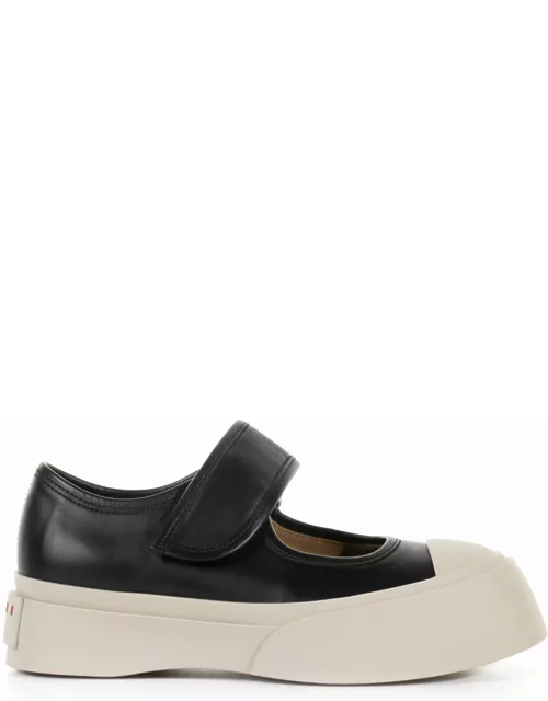 Marni Pablo Mary Jane Sneaker In Nappa With Strap