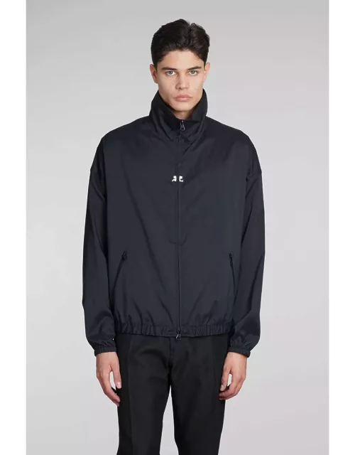 Courrèges Casual Jacket In Black Polyester