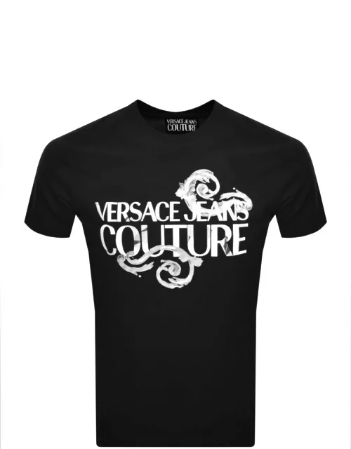 Versace Jeans Couture Logo T Shirt Black