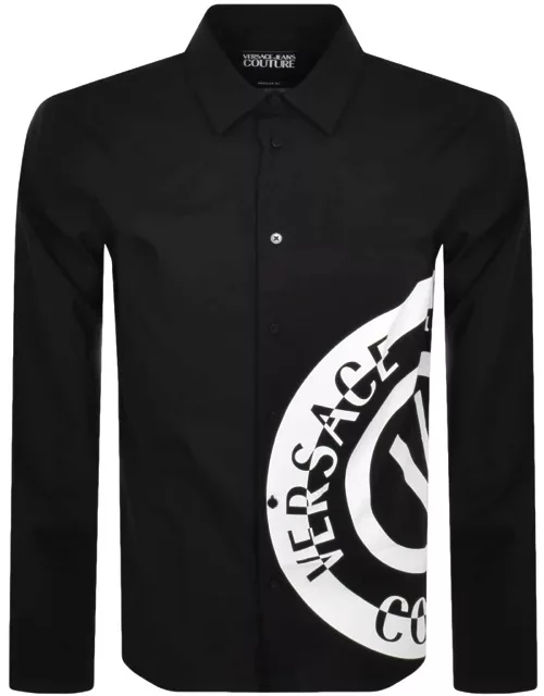 Versace Jeans Couture Long Sleeve Shirt Black