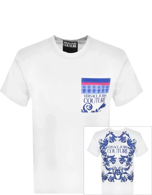 Versace Jeans Couture Logo T Shirt White