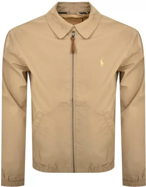 Ralph Lauren Bayport Windbreaker Jacket Khaki
