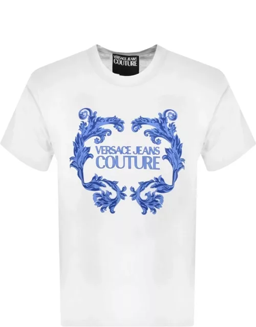 Versace Jeans Couture Logo T Shirt White