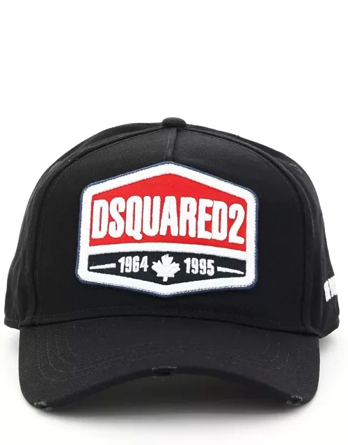 DSQUARED2 baseball cap with embroidered patch