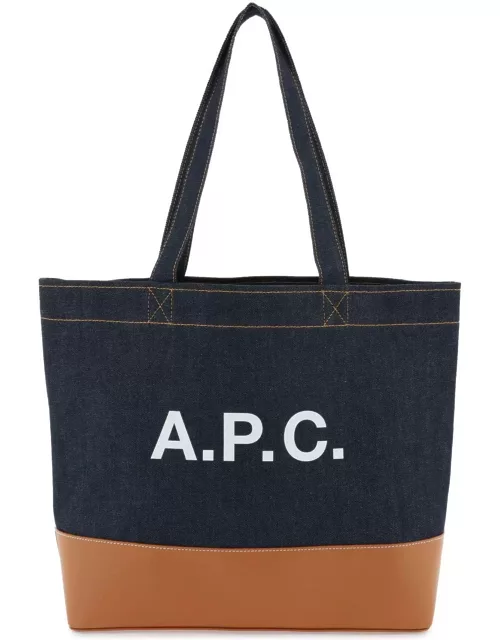 A. P.C. axel e/w tote bag