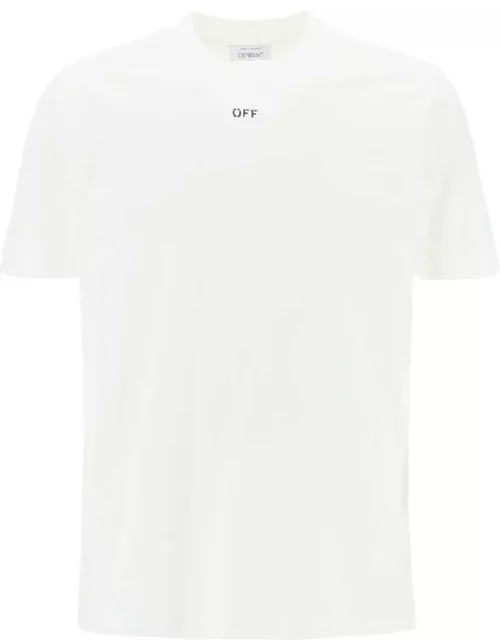 OFF-WHITE Crew-neck T-shirt with OFF print