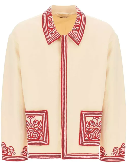 BODE Flora bead-embroidered jacket
