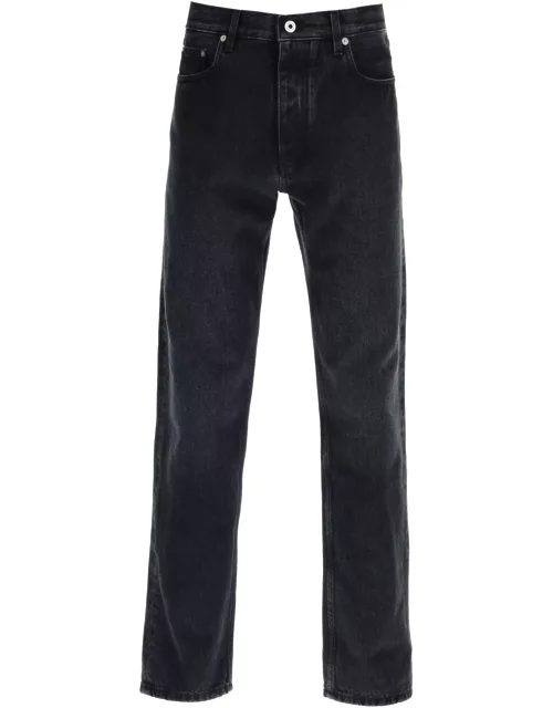 OFF-WHITE regular jeans with tapered cut