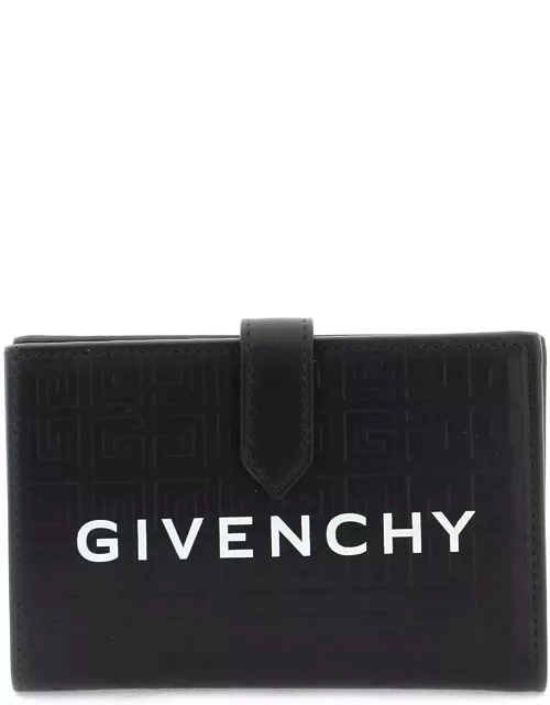 GIVENCHY 4g leather g-cut wallet