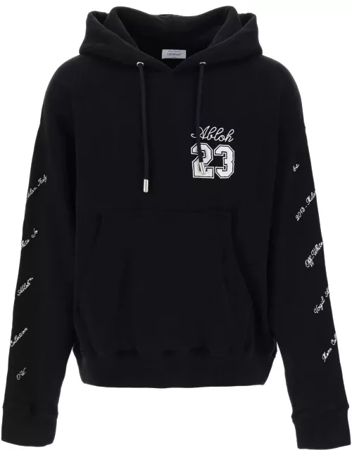 OFF-WHITE skate hoodie with 23 logo