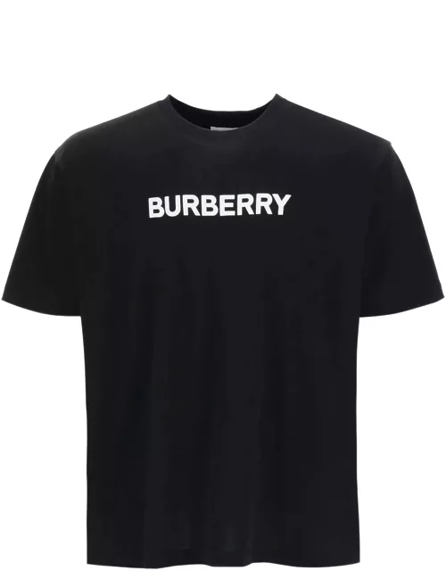 BURBERRY harriston replen t-shirt with logo print