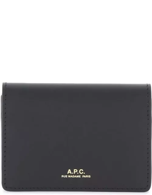 A.P.C. Leather Stefan card holder