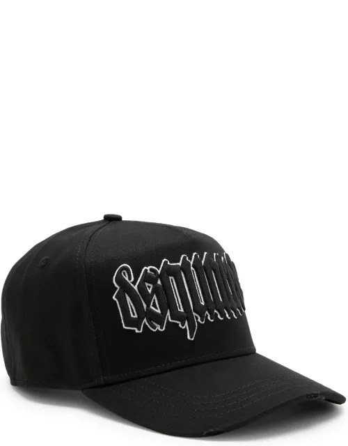DSQUARED2 Gothic Logo Cotton cap - Black