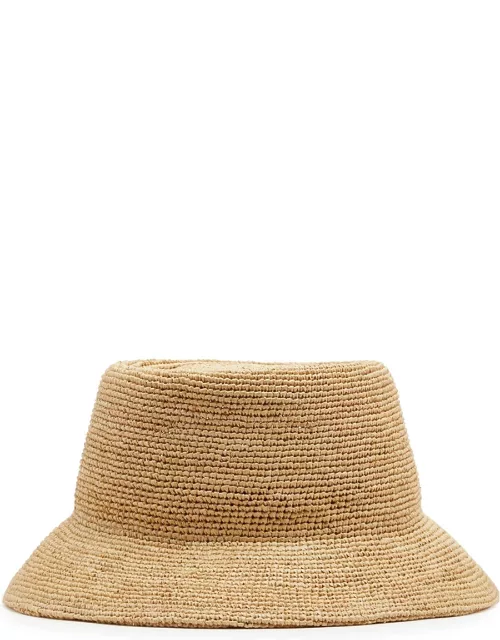 Lack OF Color Inca Raffia Bucket hat - Natura