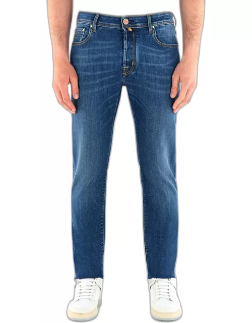 Men's Bard Slim-Fit Stretch Medium Wash Jean