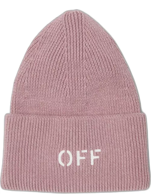 Off Stamp Loose Knit Beanie