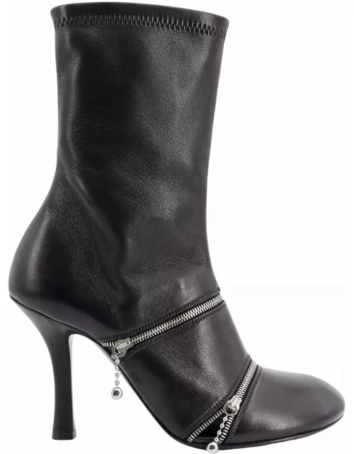 Burberry Peep Ankle Boot