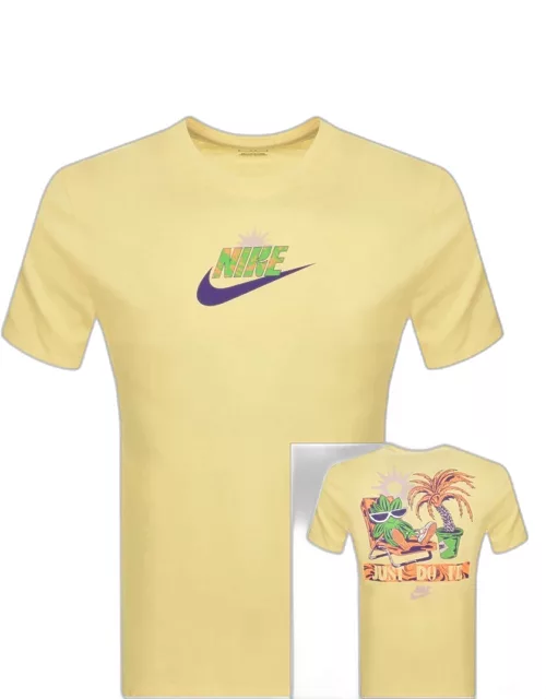 Nike Spring Break T Shirt Yellow