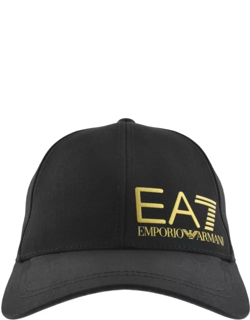 EA7 Emporio Armani Logo Baseball Cap Black