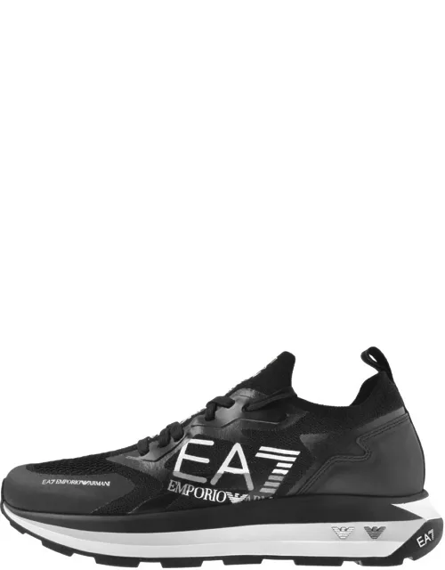 EA7 Emporio Armani Logo Trainers Black