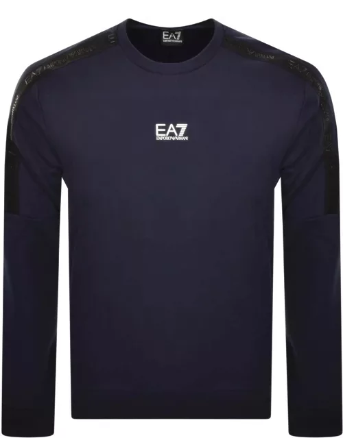 EA7 Emporio Armani Logo Sweatshirt Navy