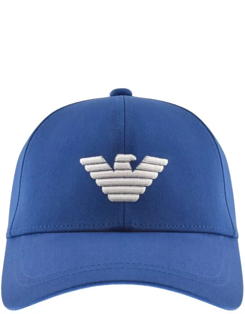 Emporio Armani Baseball Logo Cap Blue