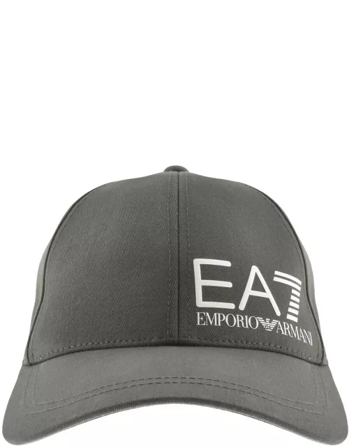 EA7 Emporio Armani Logo Baseball Cap Grey