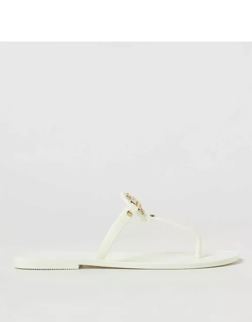 Flat Sandals TORY BURCH Woman colour White
