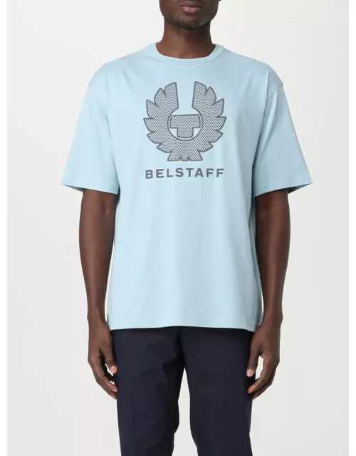 T-Shirt BELSTAFF Men colour Gnawed Blue