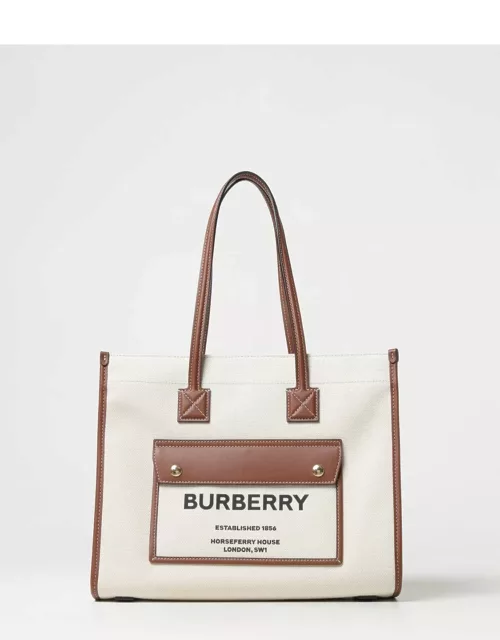 Tote Bags BURBERRY Woman colour Natura