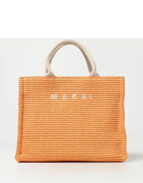 Tote Bags MARNI Woman colour Tangerine