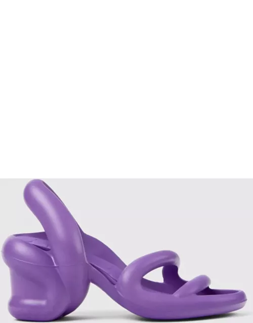 Heeled Sandals CAMPER Woman colour Violet