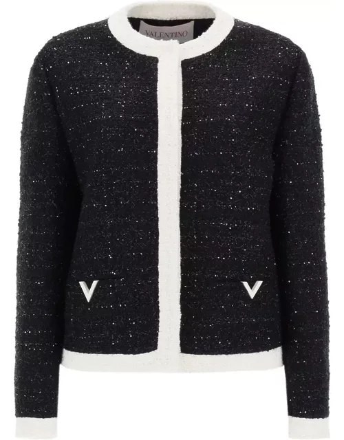 VALENTINO GARAVANI glaze tweed jacket