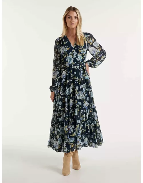 Forever New Women's Amelie Tiered Maxi Dress in Augustine Flora