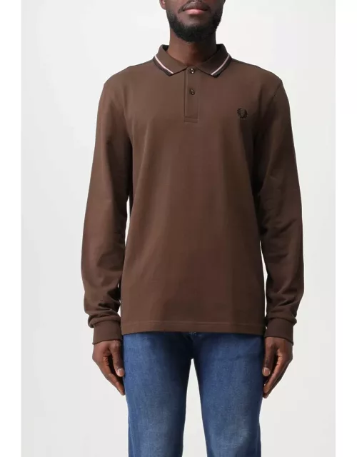 Polo Shirt FRED PERRY Men colour Brown