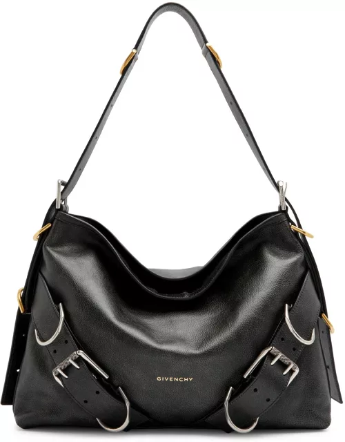 Givenchy Voyou Medium Leather Shoulder bag - Black