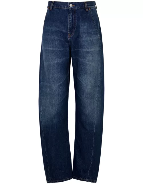 Victoria Beckham Twisted Slouch Barrel-leg Jeans - Denim - 31 (W31 / UK14 / L)