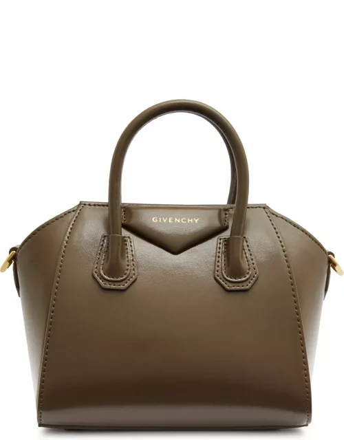 Givenchy Antigona Toy Leather top Handle bag - Taupe