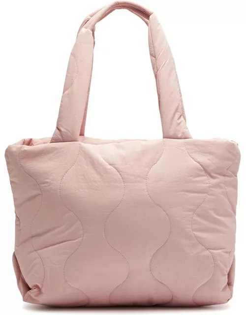 Jakke Tate Quilted Shell Tote - Light Pink
