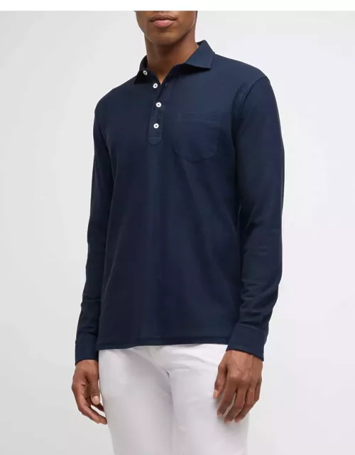 Men's Croxley Long-Sleeve Polo Shirt