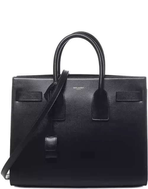 Saint Laurent Small Sac De Jour Bag In Smooth Leather