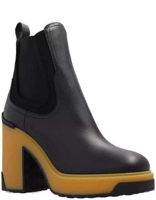 Moncler Isla Heeled Ankle Boot