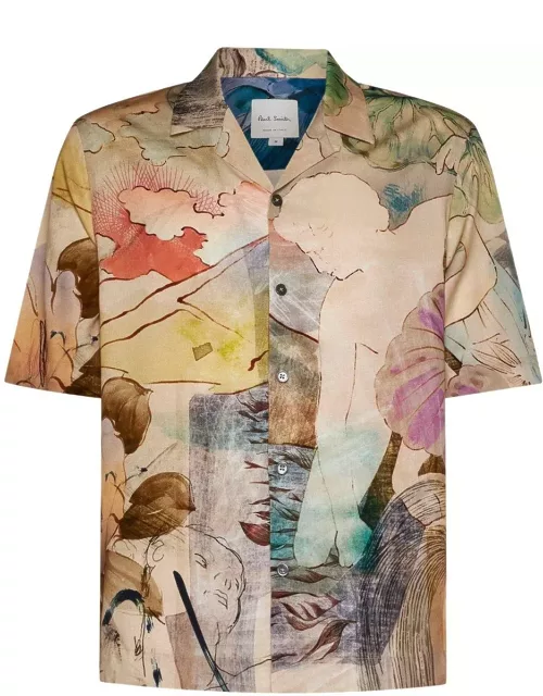 Paul Smith Graphic Printed Short-sleeved Shirt