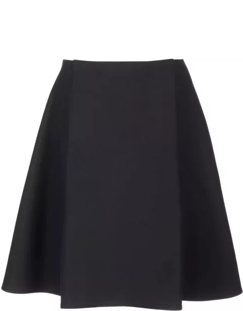 Khaite farla A-line Skirt