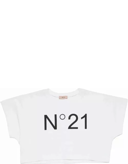 N.21 White Cotton T-shirt