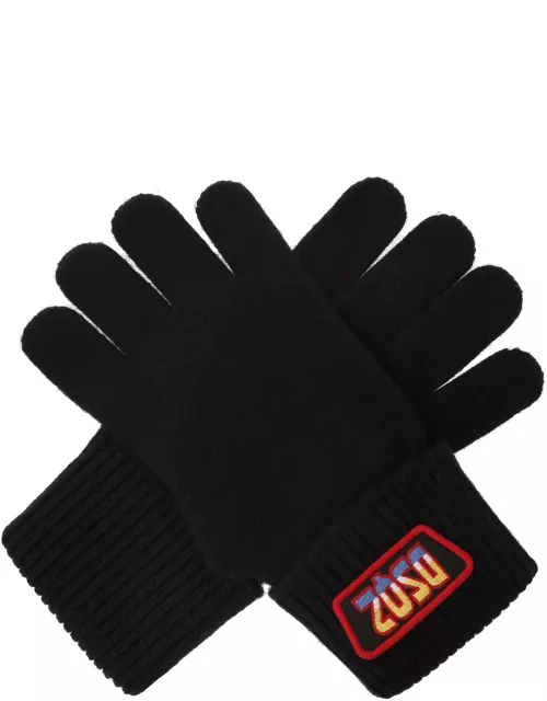 Dsquared2 Gloves With Logo