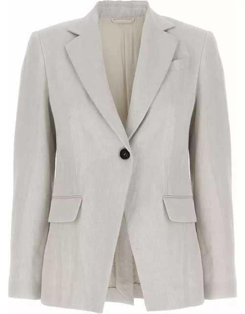 Brunello Cucinelli Cotton And Linen Jacket