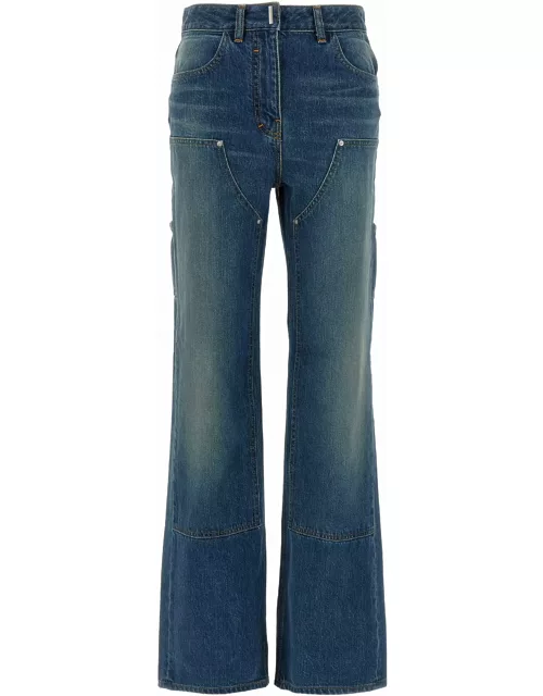 Givenchy Wide Jeans With Appliquu00