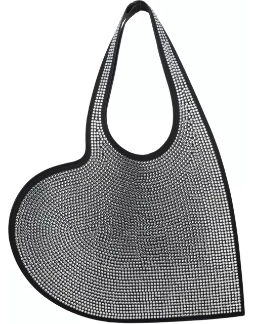 Coperni Heart Tote Bag With Crystal