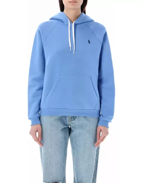 Polo Ralph Lauren Cerulean Blue Cotton Blend Sweatshirt